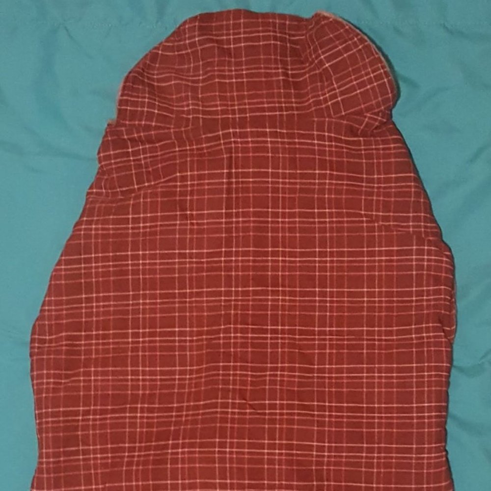 New Baby Pit Bull Brown Plaid Dog Jacket